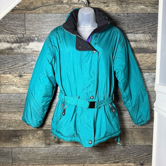 obermyer Jackets & Blazers - Obermeyer Ski Jacket Green 80s Retro Size 10 Vintage